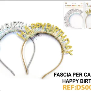 Cerchietto “happy birthbay"