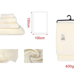 ASCIUGAMANO beige 100x150cm