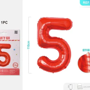 Palloncino numero 5   h110cm
