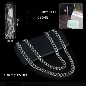 CATENE in alluminio 3.5m *13*17-1mt argento/oro