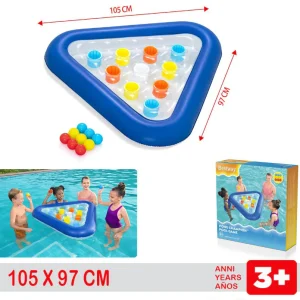 GIOCO galleggiante pong champion 105x97cm