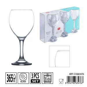 DC CASA calice Madrid V.rosso 365cc 3pz