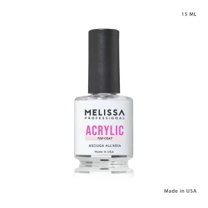 MELISSA top coat acrylic 15ml