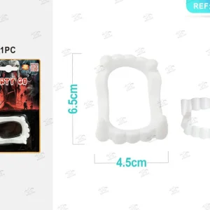 HALLOWEEN denti finti 6,5x4,5cm