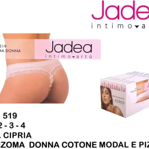 JADEA perizoma donna pizzo cipria 519