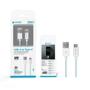 UNICO cavo ricarica rapida USB-A to TYPE-C 60W CB1971