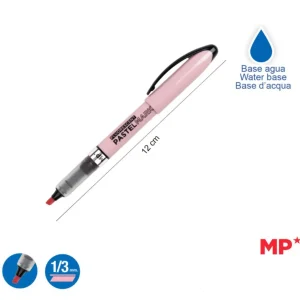 MP evidenziatore a penna pastel rosa
