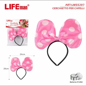 Accessori cerchietto Minnie rosa