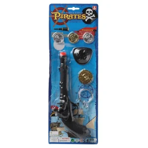 Acc. pistola pirata 44.5X15.5CM NERO