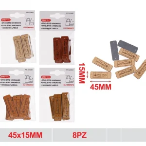 EMI ETICHETTE HANDMADE 45*15MM 8PZ