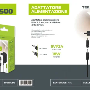 TEK ONE adattatore alimentazione TO-1500