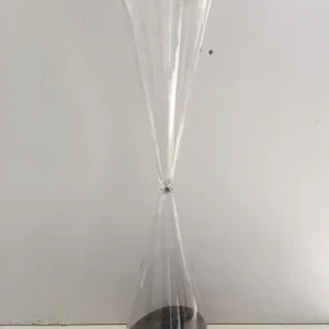 Clessidra con Sabbia Bicolore Oro e Nera 50cm