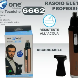 TEK ONE rasoio elettrico mod.6662