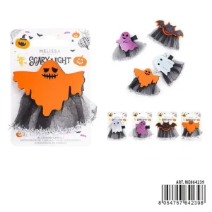 Halloween Melissa clip capelli 8x6cm