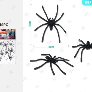 HALLOWEEN  ragni nero 10pz