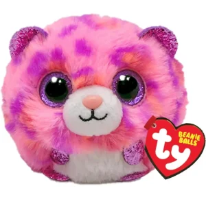 TY beanie balls leopardo rosa
