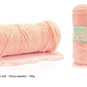 Filo soft uncinetto  ROSA PASTELLO 100g/50m