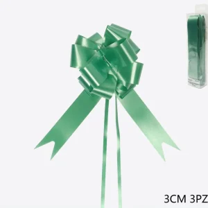 Coccarda verde 3cm 3pz