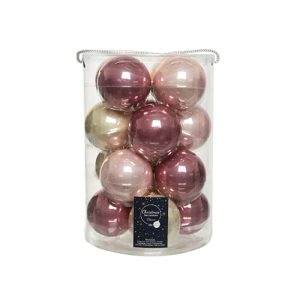 Decorist - Set 16 Palline per Albero di Natale 8cm