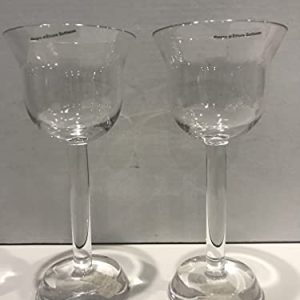 Arnolfo di Cambio - Coppia Bicchieri in Cristallo Vino/Liquore Design di Ettore Sottsass