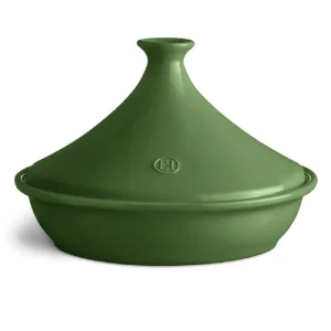Tajine 32x32m H.23cm 3,50lt. Verde Allora