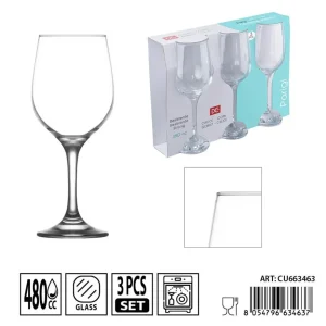 DC CASA  calice V.rosso Parigi 480cc 3pz