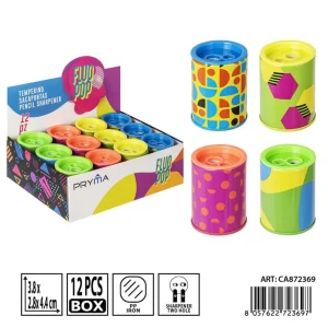 PRYMA fluopop temperino  2fori 3.8x2.8x4.4cm