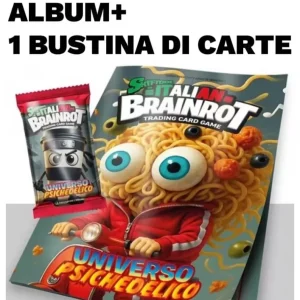 BRAINROT ALBUM +1bustine carte originale