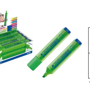 Tratto evidenziatore verde