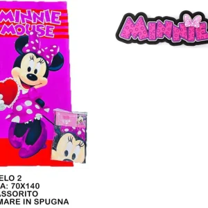 TELO mare in spugna MINNIE 70x140cm