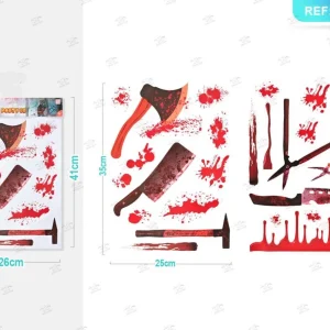 HALLOWEEN pellicola statica adesiva per vetro