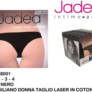 JADEA brasiliano taglio laser cotone nero art.8001