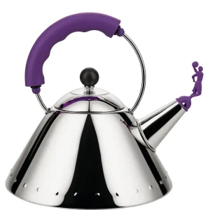 Alessi - Bollitore di Design in Acciaio Inox 1L