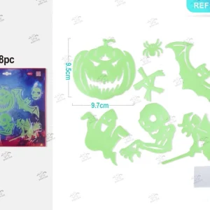 HALLOWEEN adesivo luminoso  8pz
