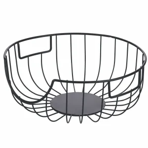 Villa d’Este Home Tivoli - Portapiatti "La Cucina" in Metallo Nero