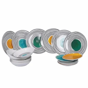 Villa d'Este Home Tivoli - Servizio 18 Piatti in Porcellana