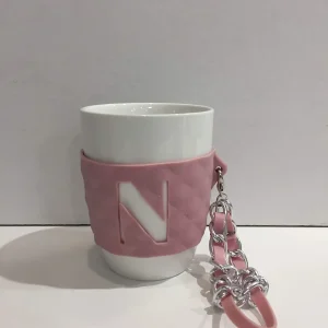 Baci Milano - Mug Rosa Lettera N