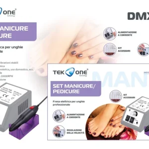 TEK ONE set manicure pedicure DMX-12