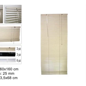 TENDA VENEZIANA ALLUMINIO 60X160CM