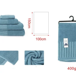 ASCIUGAMANO carta blu 100x150cm