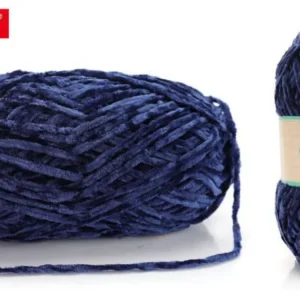 FILATI effetto velluto blu grigiastro 100g