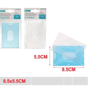 EMI porta carta di plastica 5.5x8,5cm