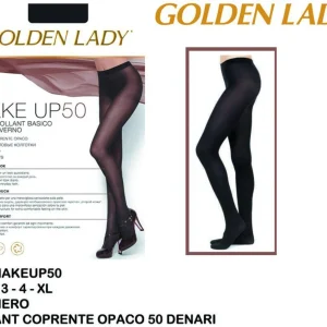 GOLDEN LADY collant 50denari nero