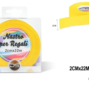 Nastro raso 2 cm GIALLO
