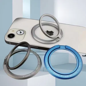 SUPPORTO per cellulare con fibbia ad anello magnetico