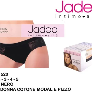 JADEA slip donna nero 520