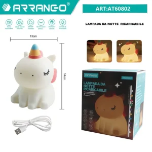 ARRANGO lampada da notte ricaricabile ART:AT60802
