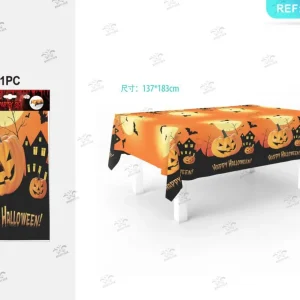 HALLOWEEN tovaglia in pellicola di alluminio 137x183cm