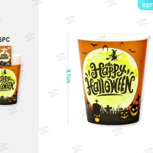 HALLOWEEN  bicchieri di carta 6pz