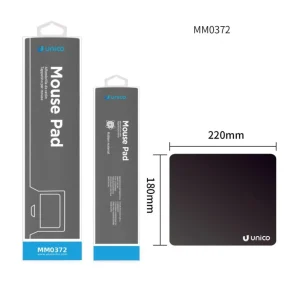 UNICO mouse mat BLACK MM0372